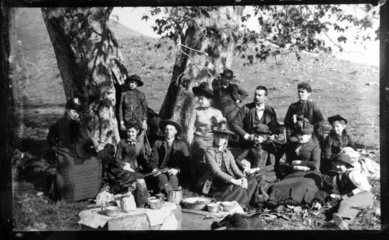 Glass negative of Shared Histories: R.J. Arnold’s Photographs of the Central Coast in San Luis Obispo County California.